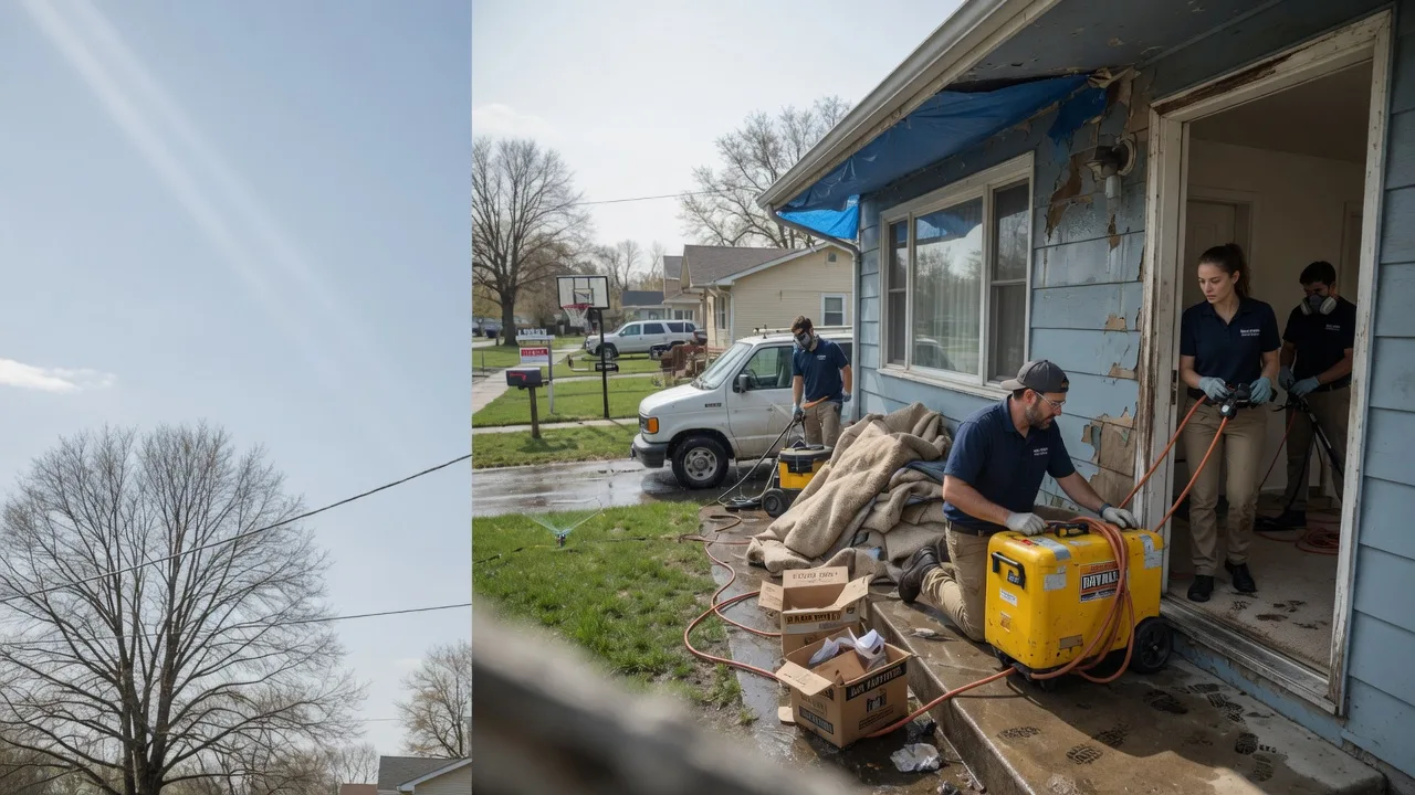 Basement Flood Cleanup in Silver Lake, KS near me